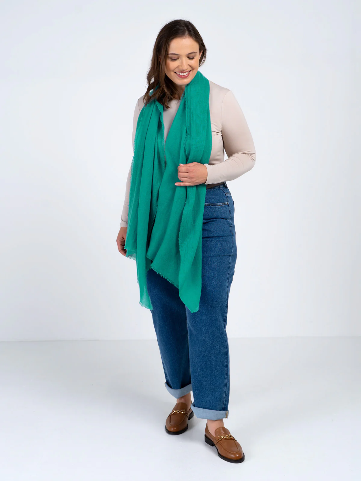 Cashmere Gauze Stole - Image 10