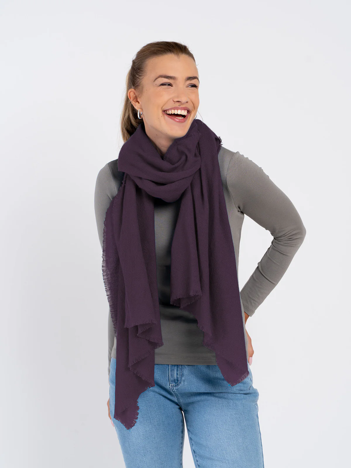 Cashmere Gauze Stole - Image 106