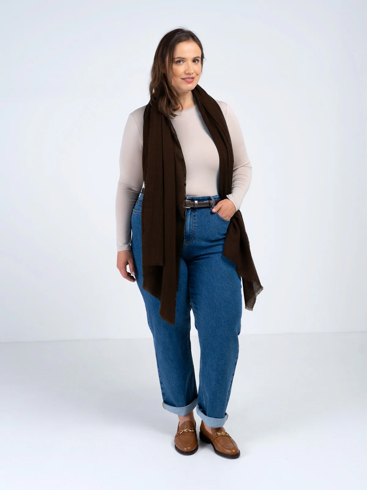 Cashmere Gauze Stole - Image 116