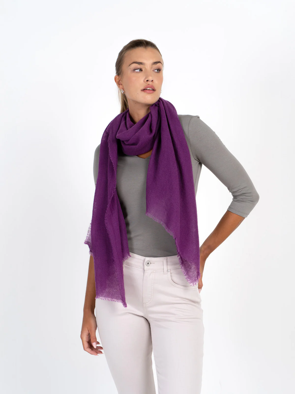 Cashmere Gauze Stole - Image 119
