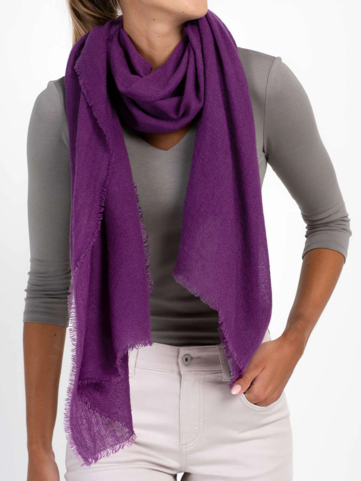 Cashmere Gauze Stole - Image 121