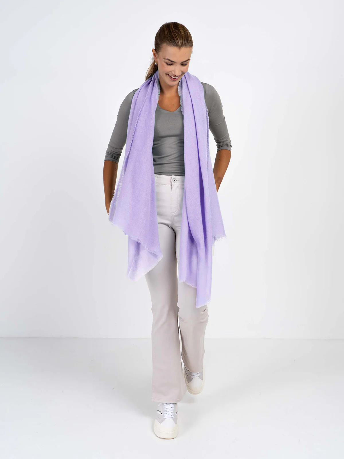 Cashmere Gauze Stole - Image 125