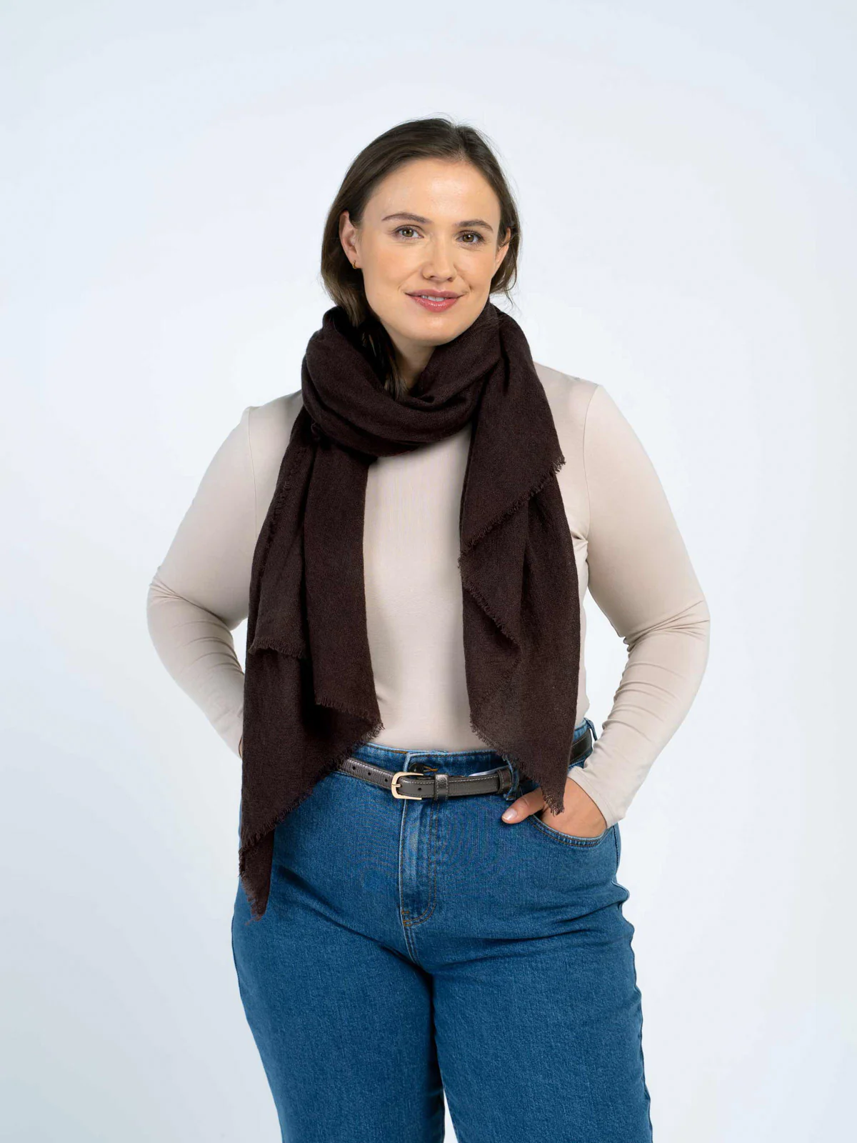 Cashmere Gauze Stole - Image 20