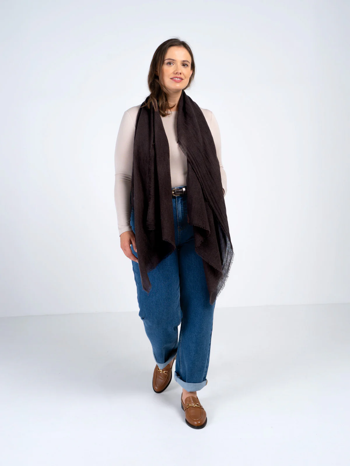 Cashmere Gauze Stole - Image 21