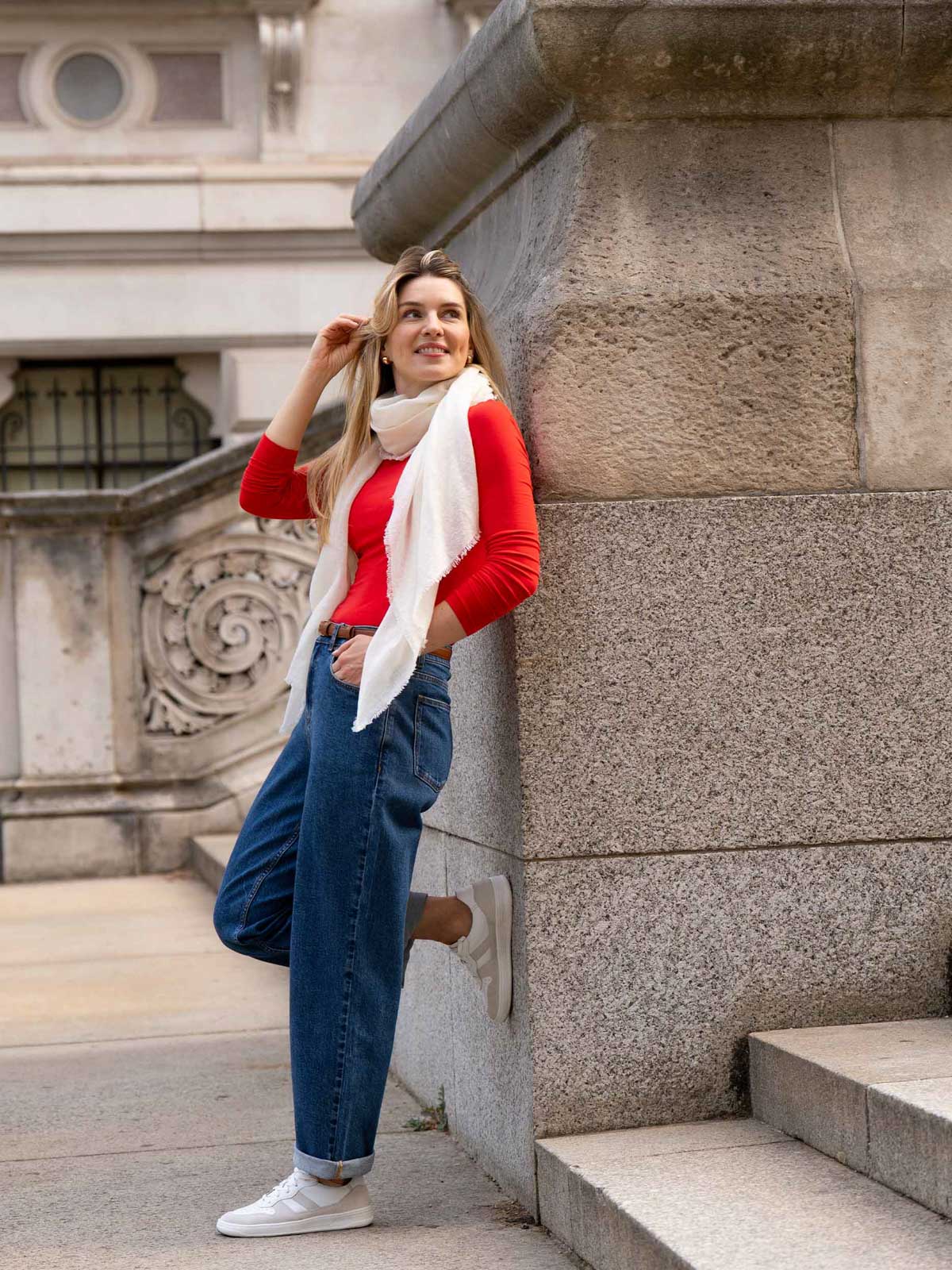 Cashmere Gauze Stole - Image 27