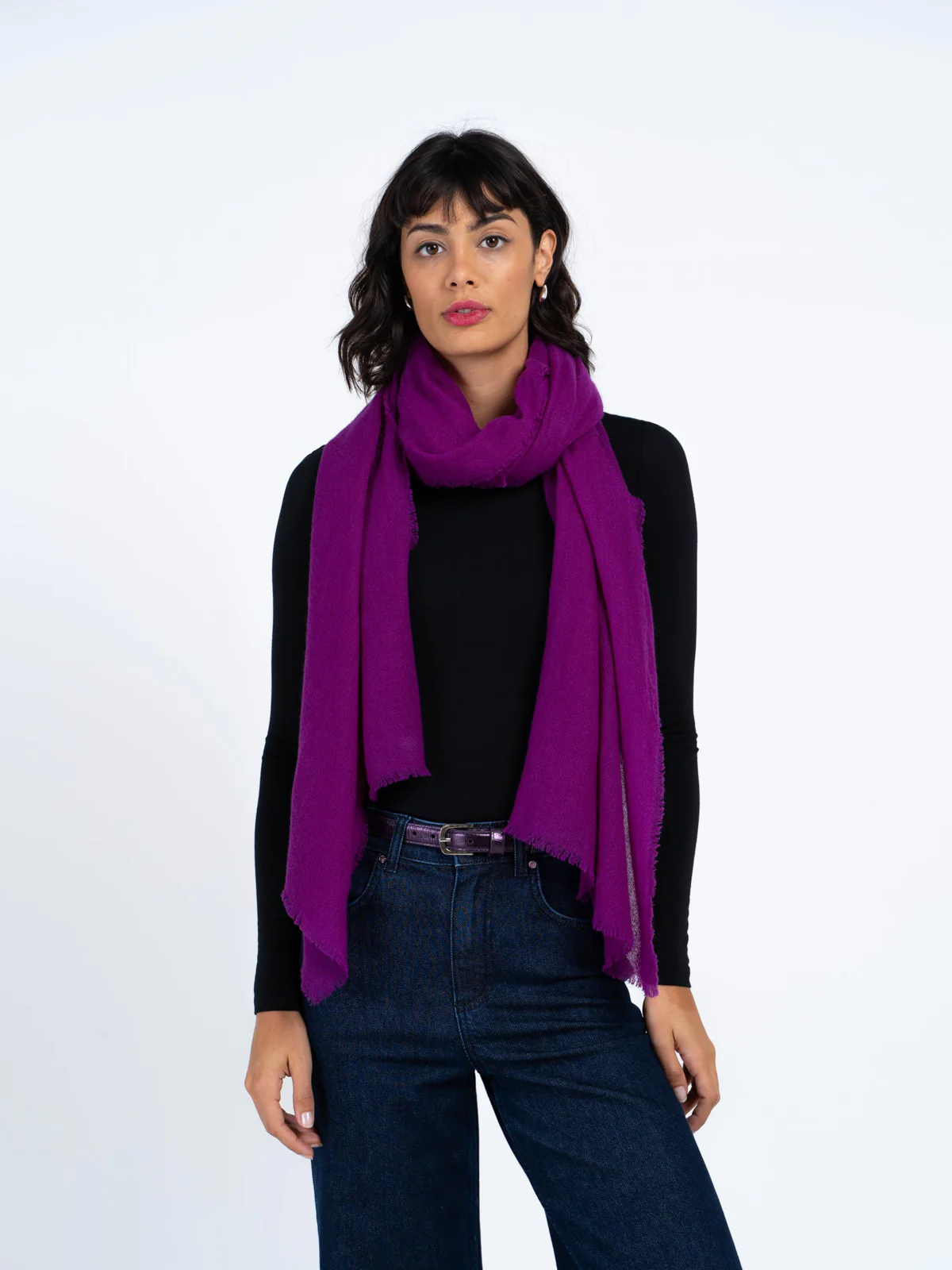 Cashmere Gauze Stole - Image 3