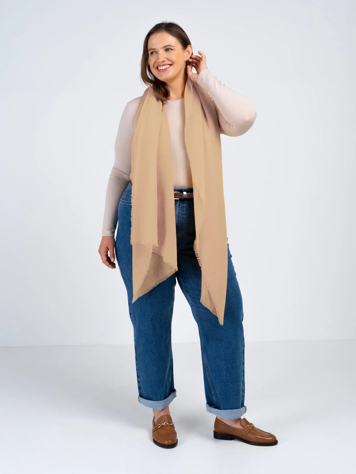 Cashmere Gauze Stole - Image 51