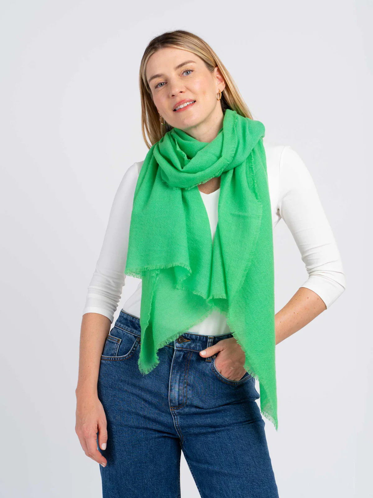 Cashmere Gauze Stole - Image 57