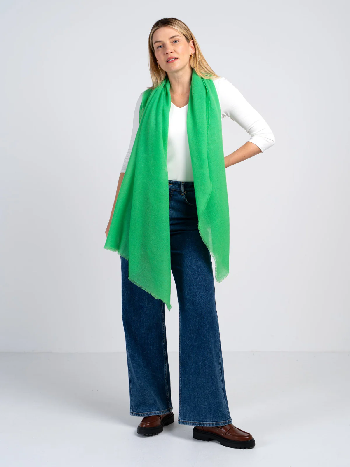Cashmere Gauze Stole - Image 58
