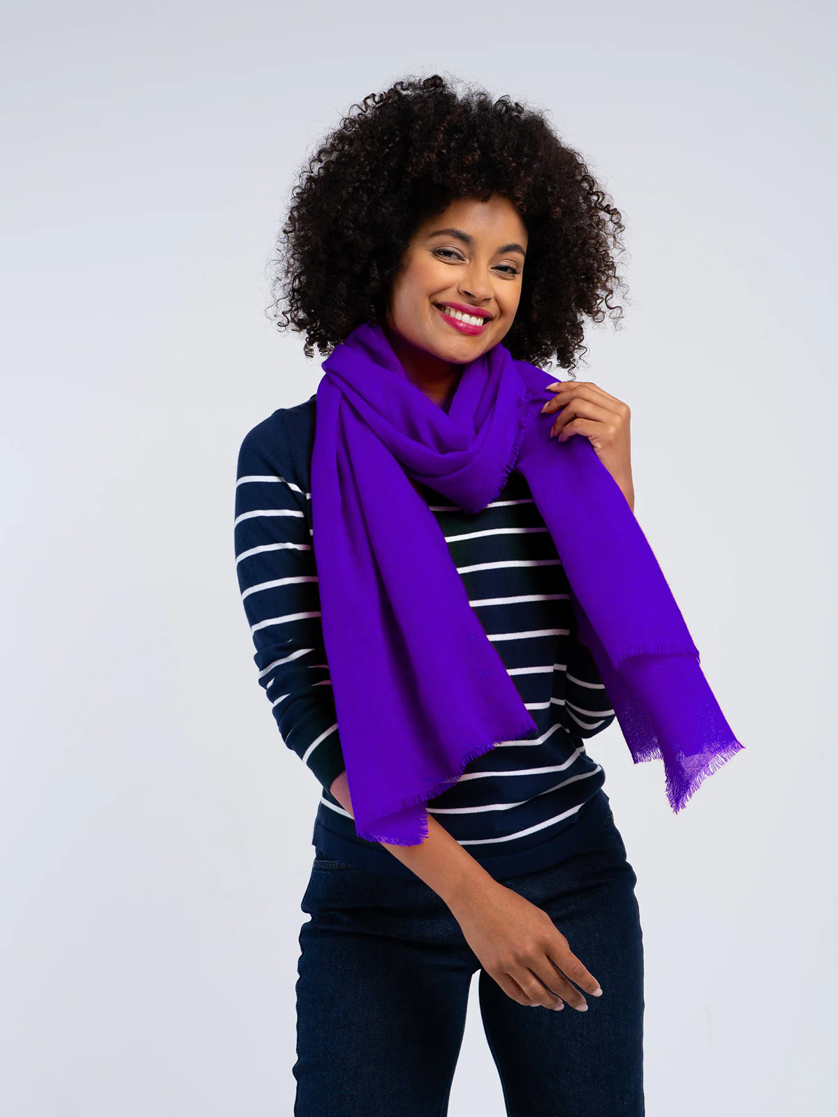 Cashmere Gauze Stole - Image 62