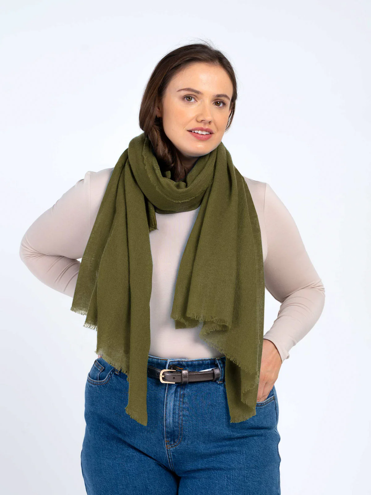 Cashmere Gauze Stole - Image 65
