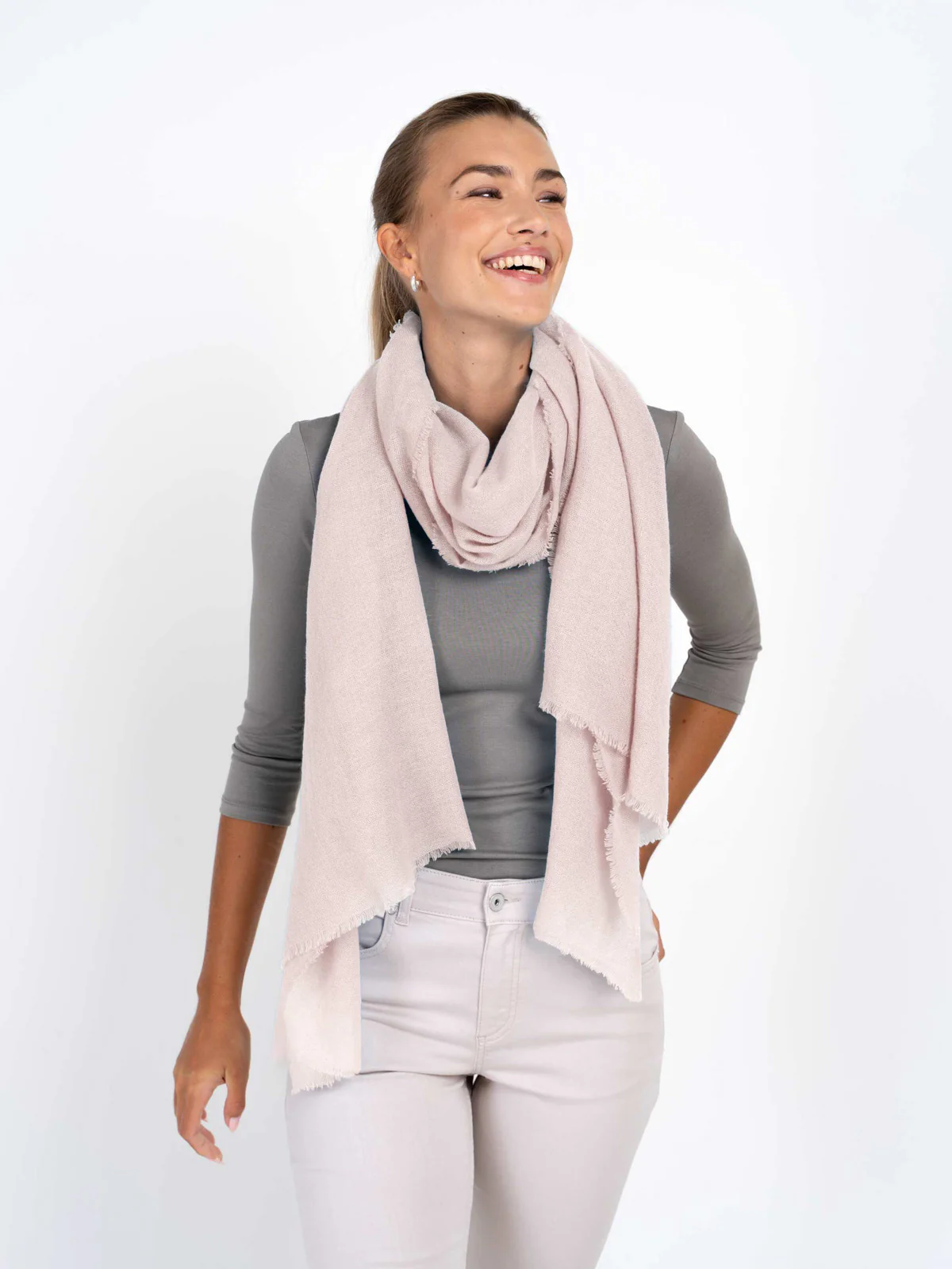 Cashmere Gauze Stole - Image 68