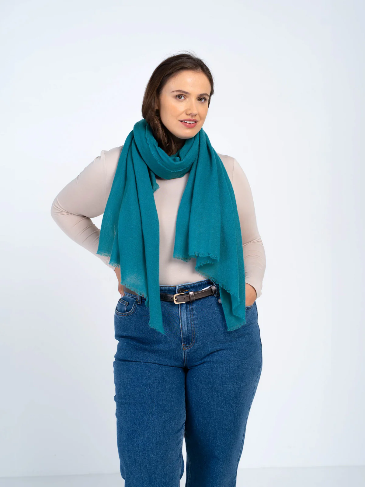 Cashmere Gauze Stole - Image 76