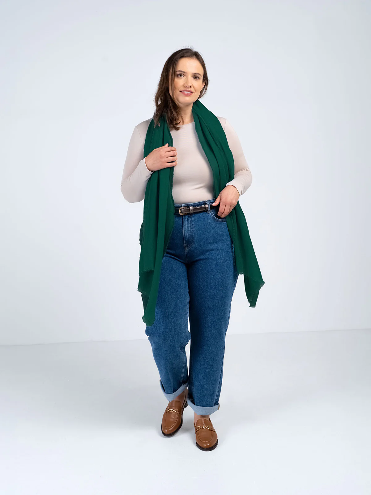 Cashmere Gauze Stole - Image 82