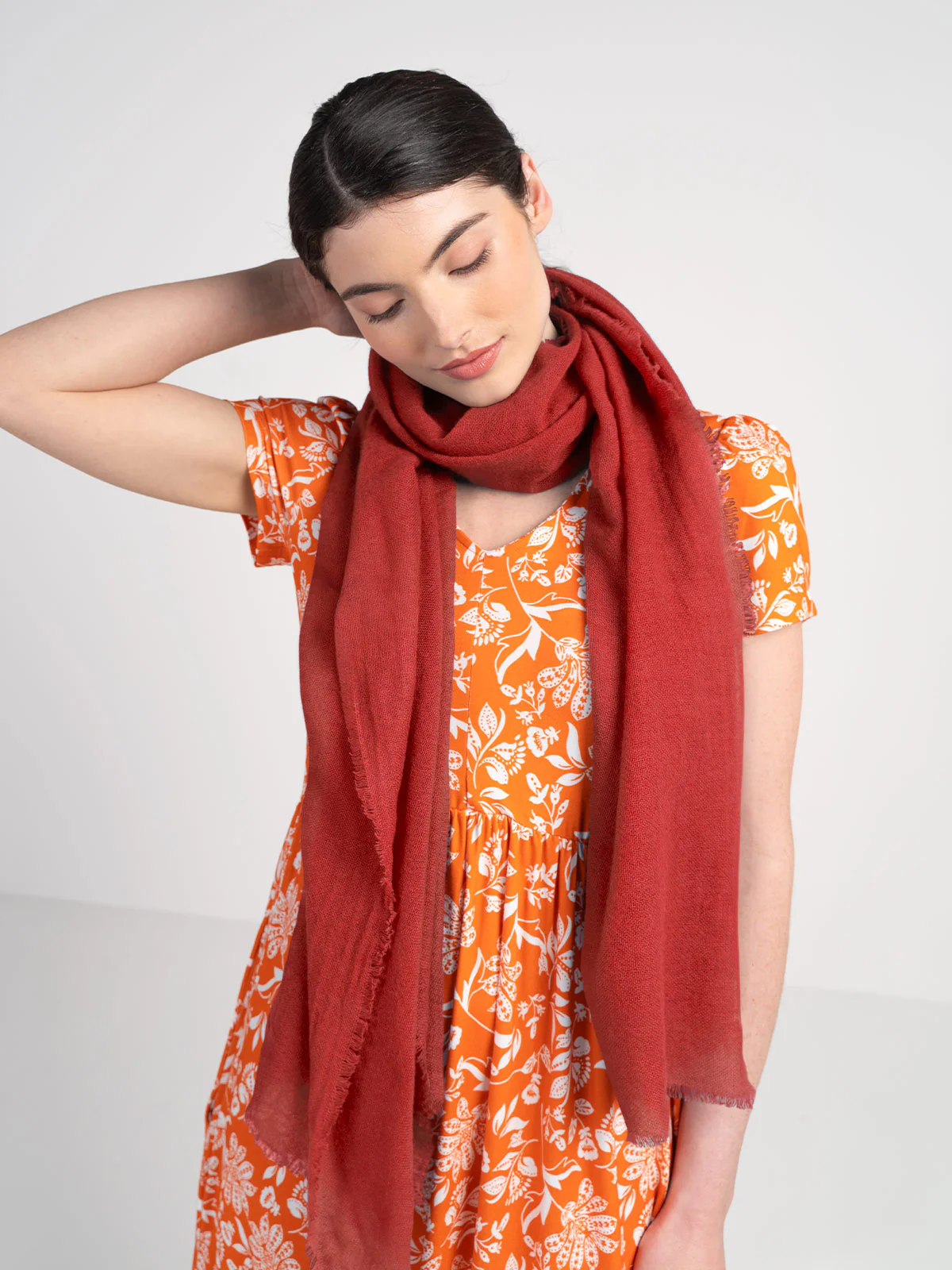 Cashmere Gauze Stole - Image 91