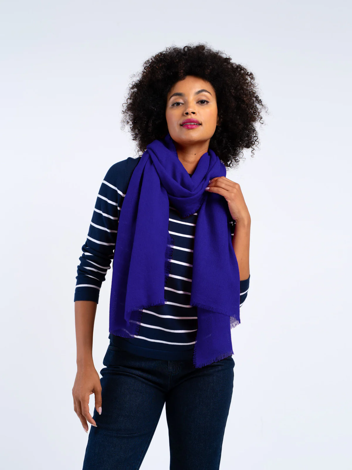 Cashmere Gauze Stole - Image 96
