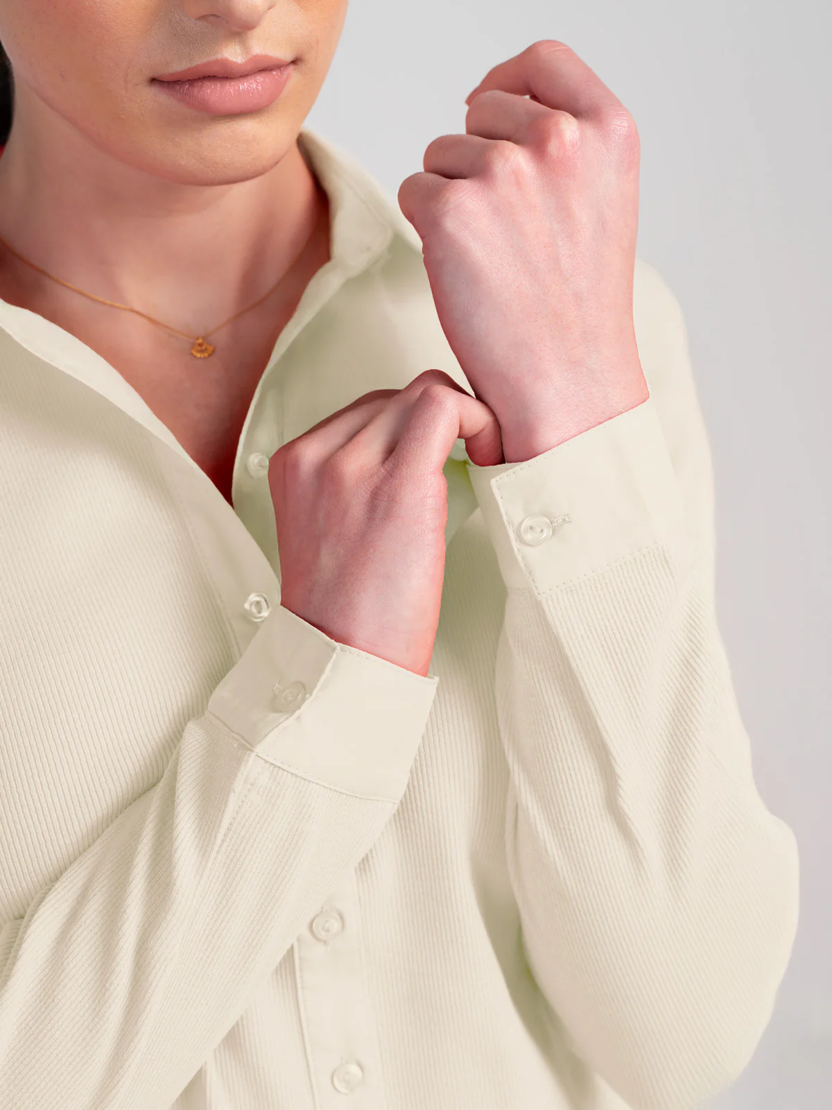Cotton Rib Shirt - Image 14