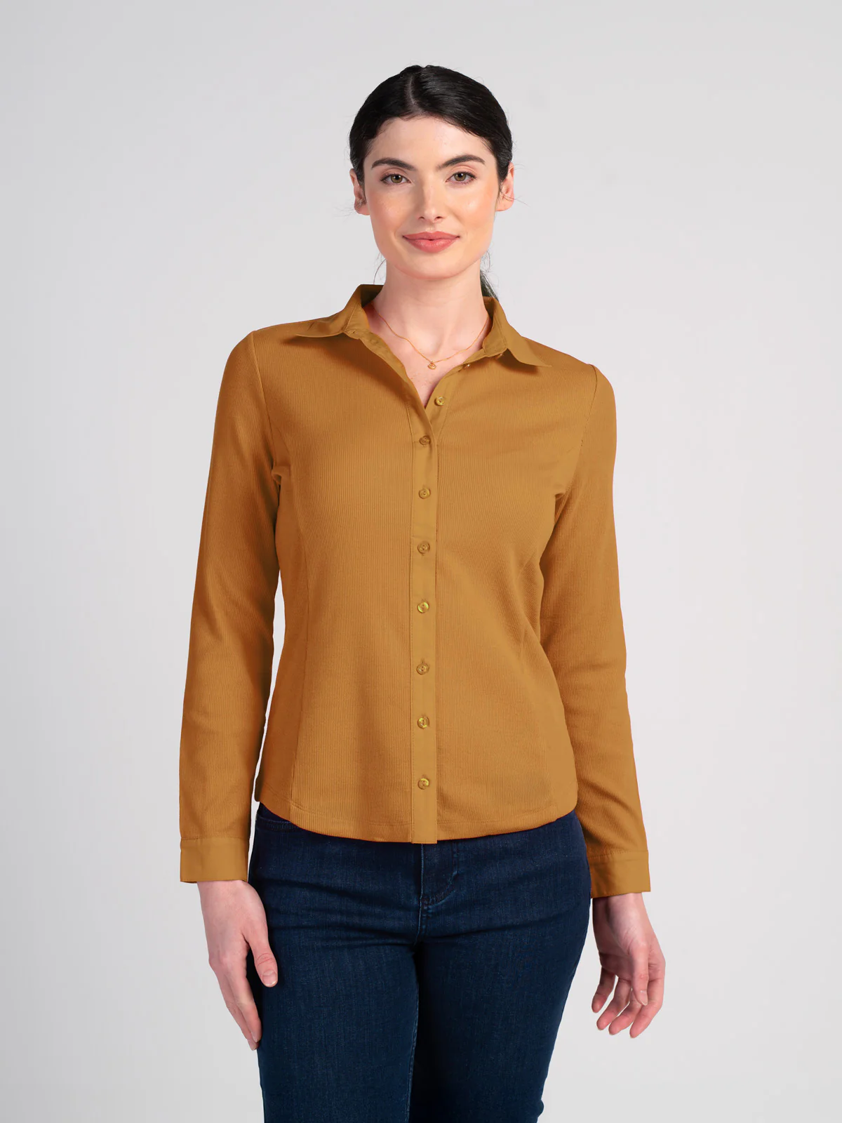 Cotton Rib Shirt - Image 20