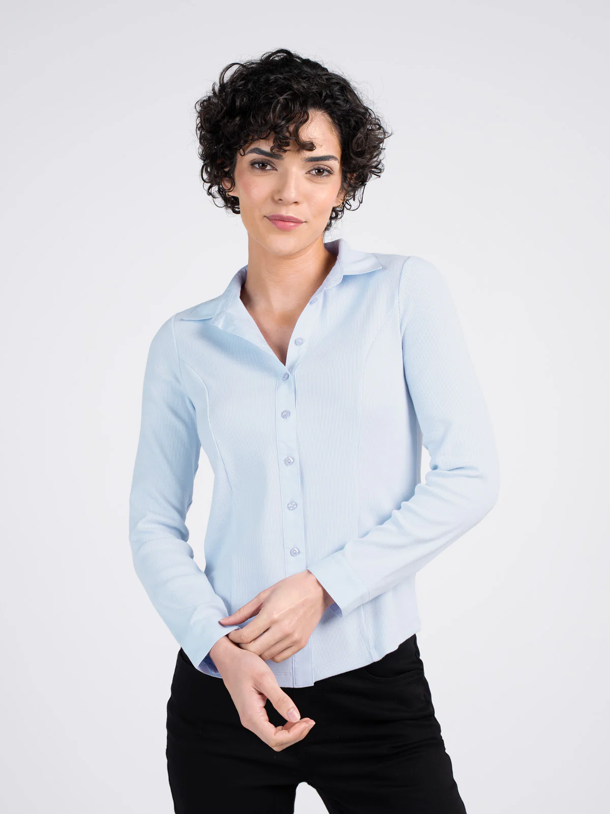 Cotton Rib Shirt - Image 26