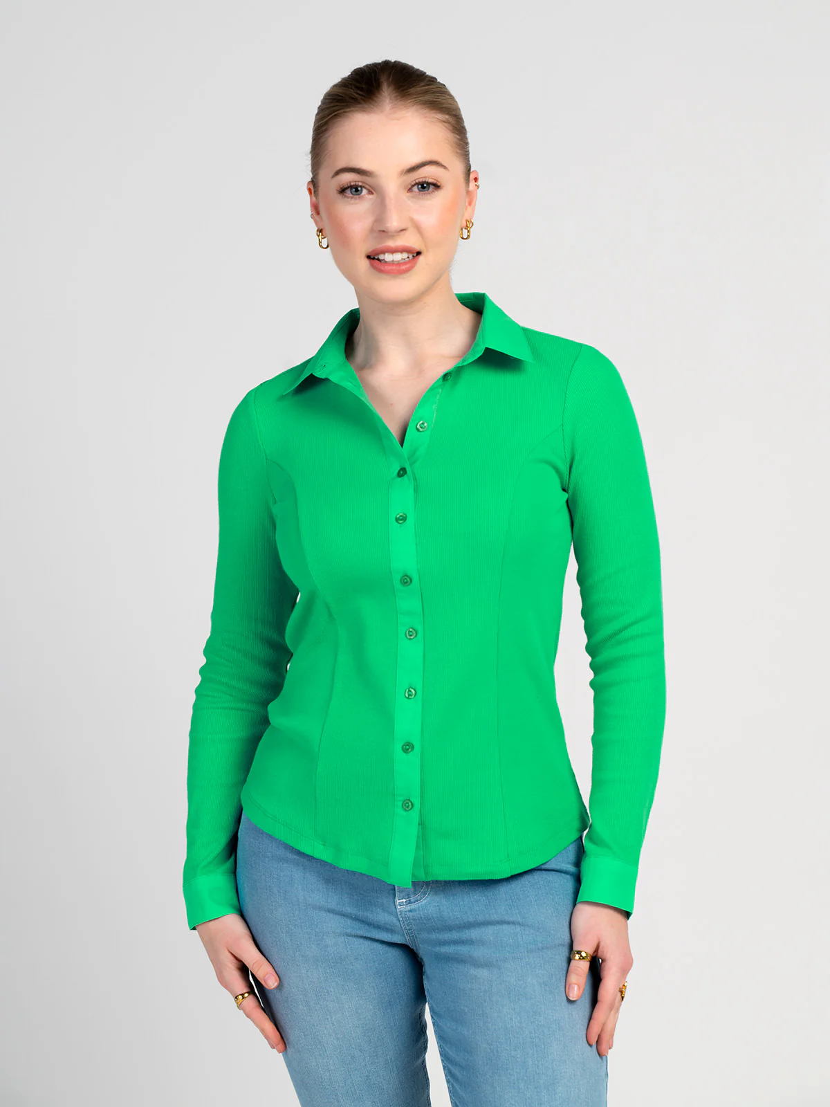 Cotton Rib Shirt - Image 31