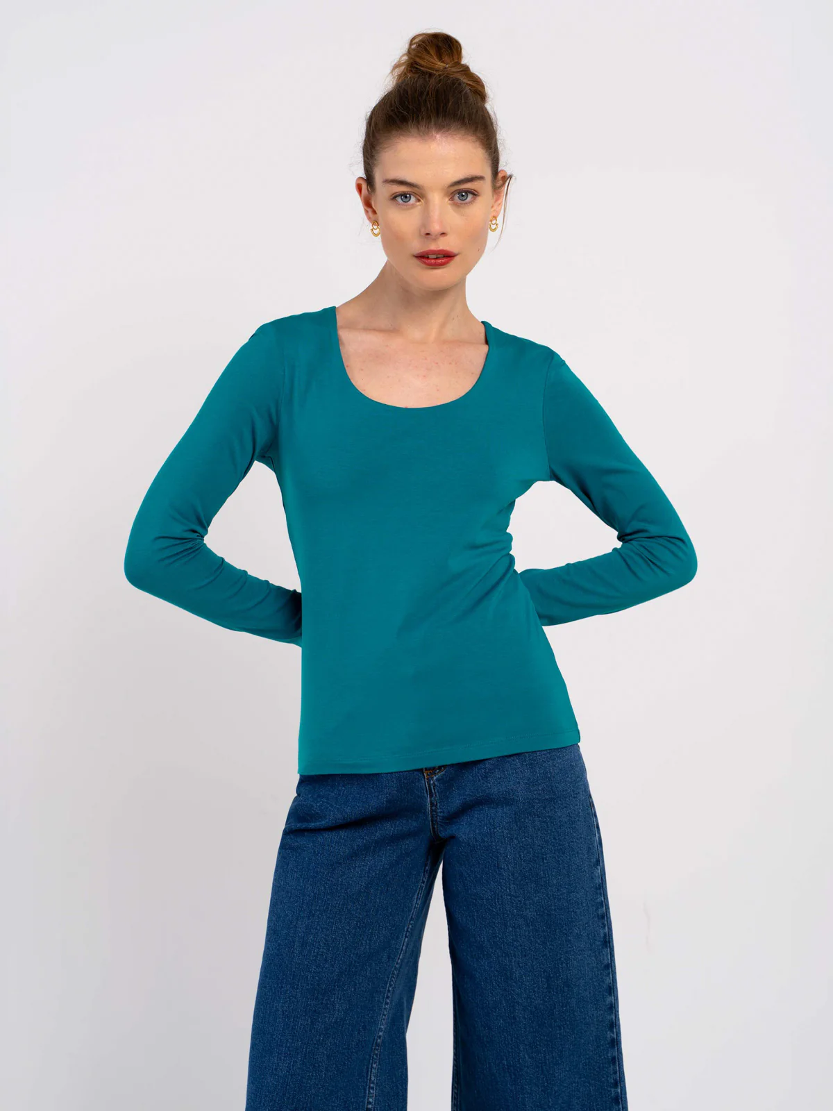 Darcey Scoop Long Sleeve - Image 6