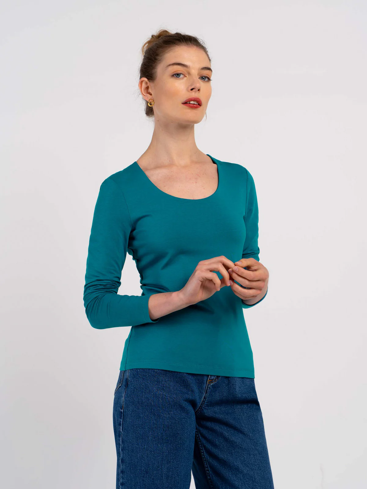 Darcey Scoop Long Sleeve - Image 8