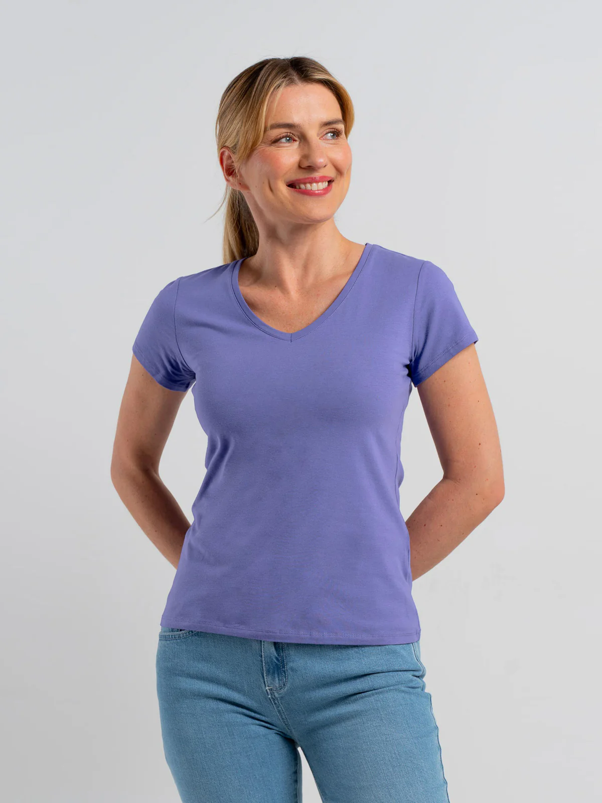 Everyday Cotton V Neck - Image 28