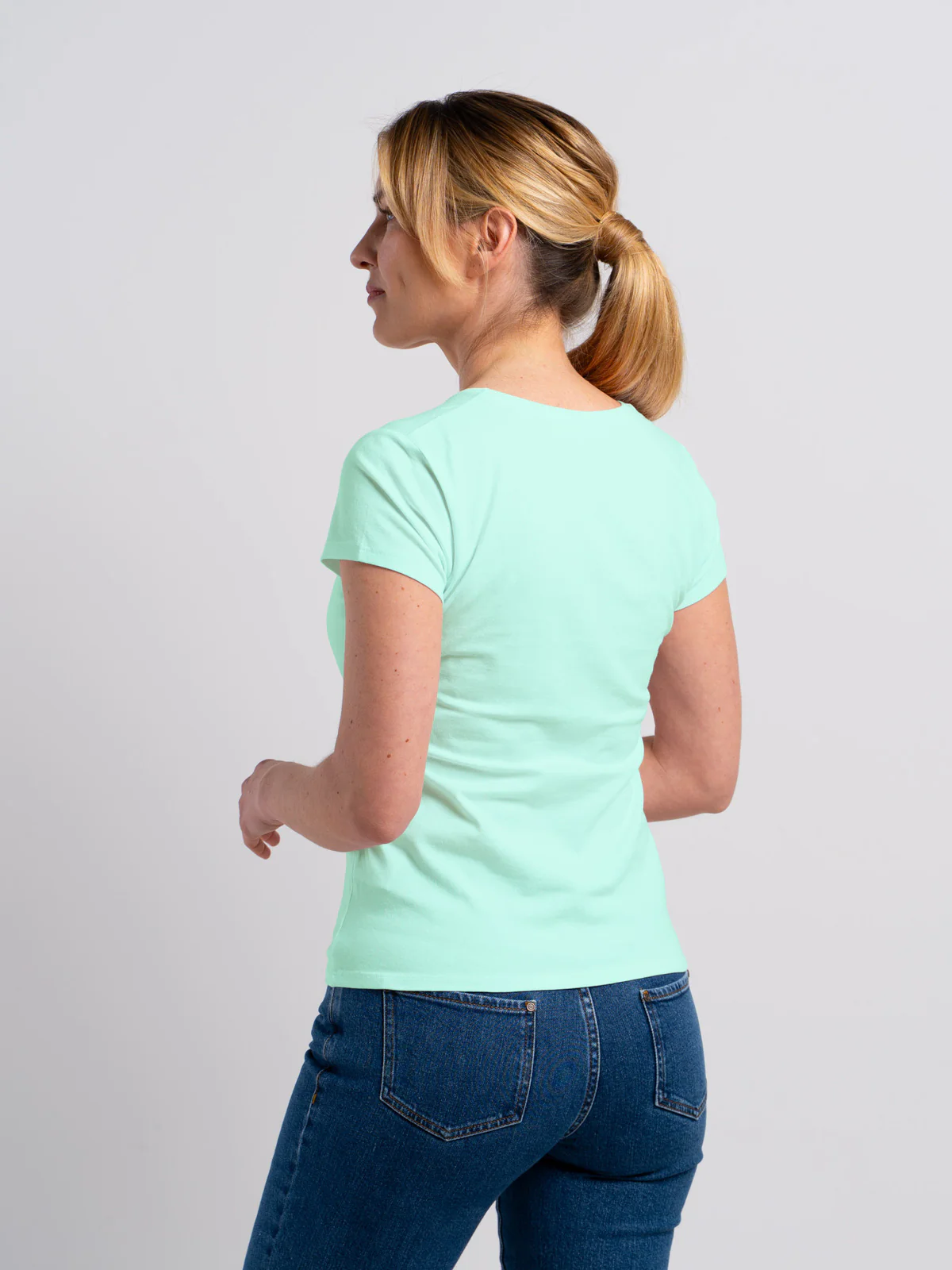 Everyday Cotton V Neck - Image 41