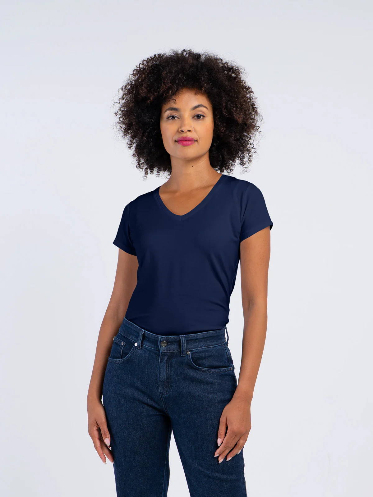 Everyday Cotton V Neck - Image 44