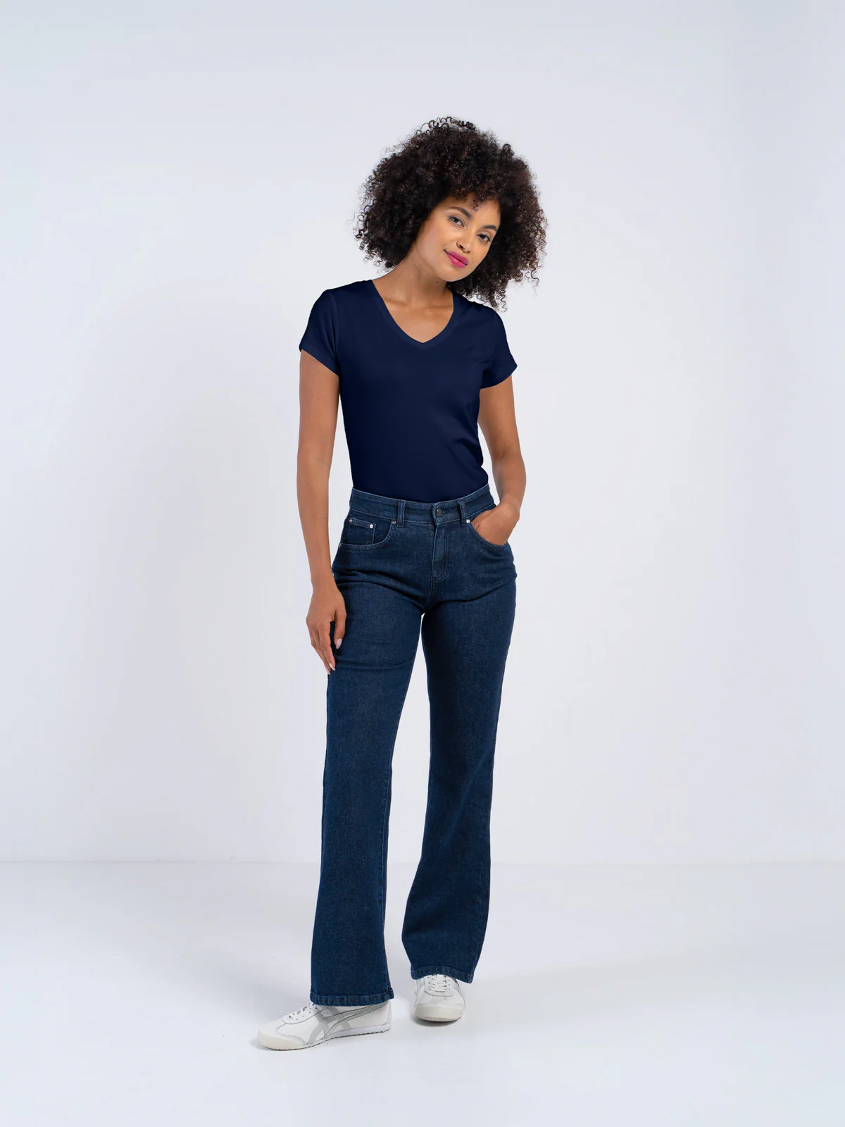 Everyday Cotton V Neck - Image 45