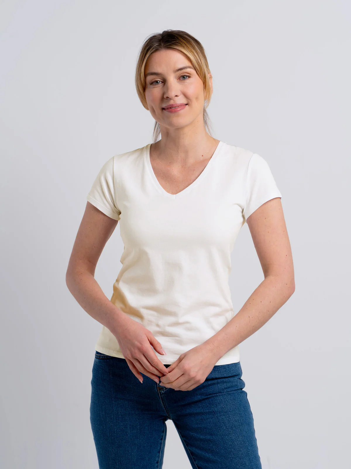 Everyday Cotton V Neck - Image 49