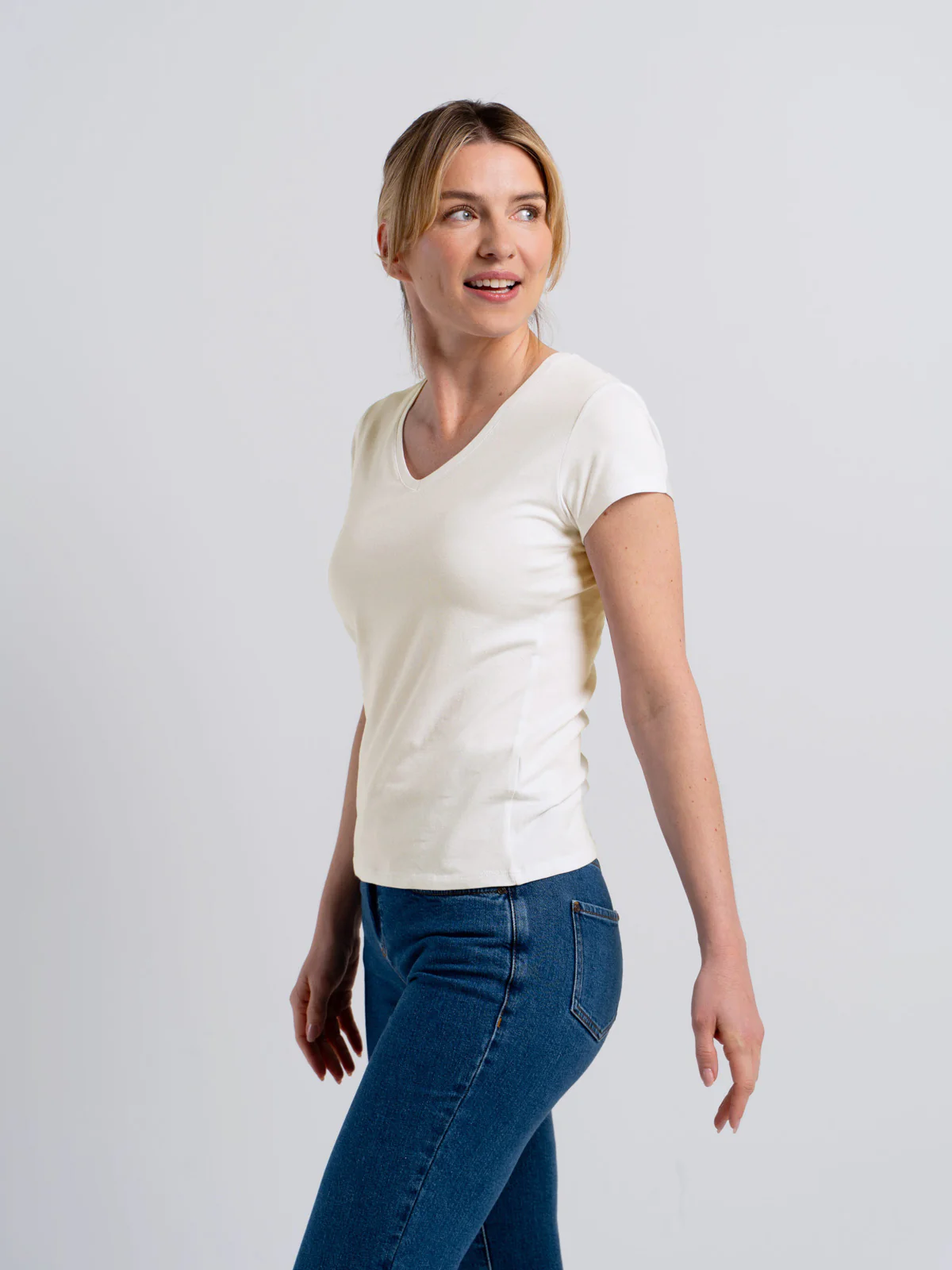 Everyday Cotton V Neck - Image 50