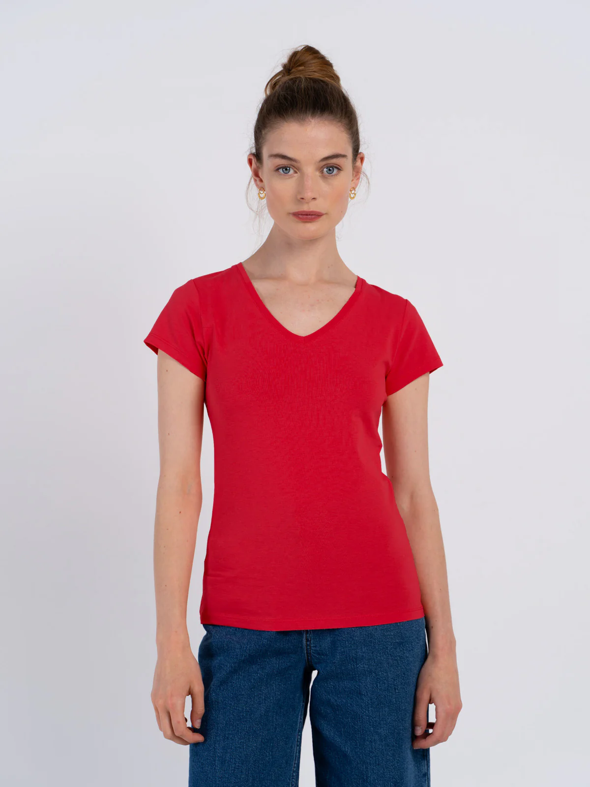 Everyday Cotton V Neck - Image 53