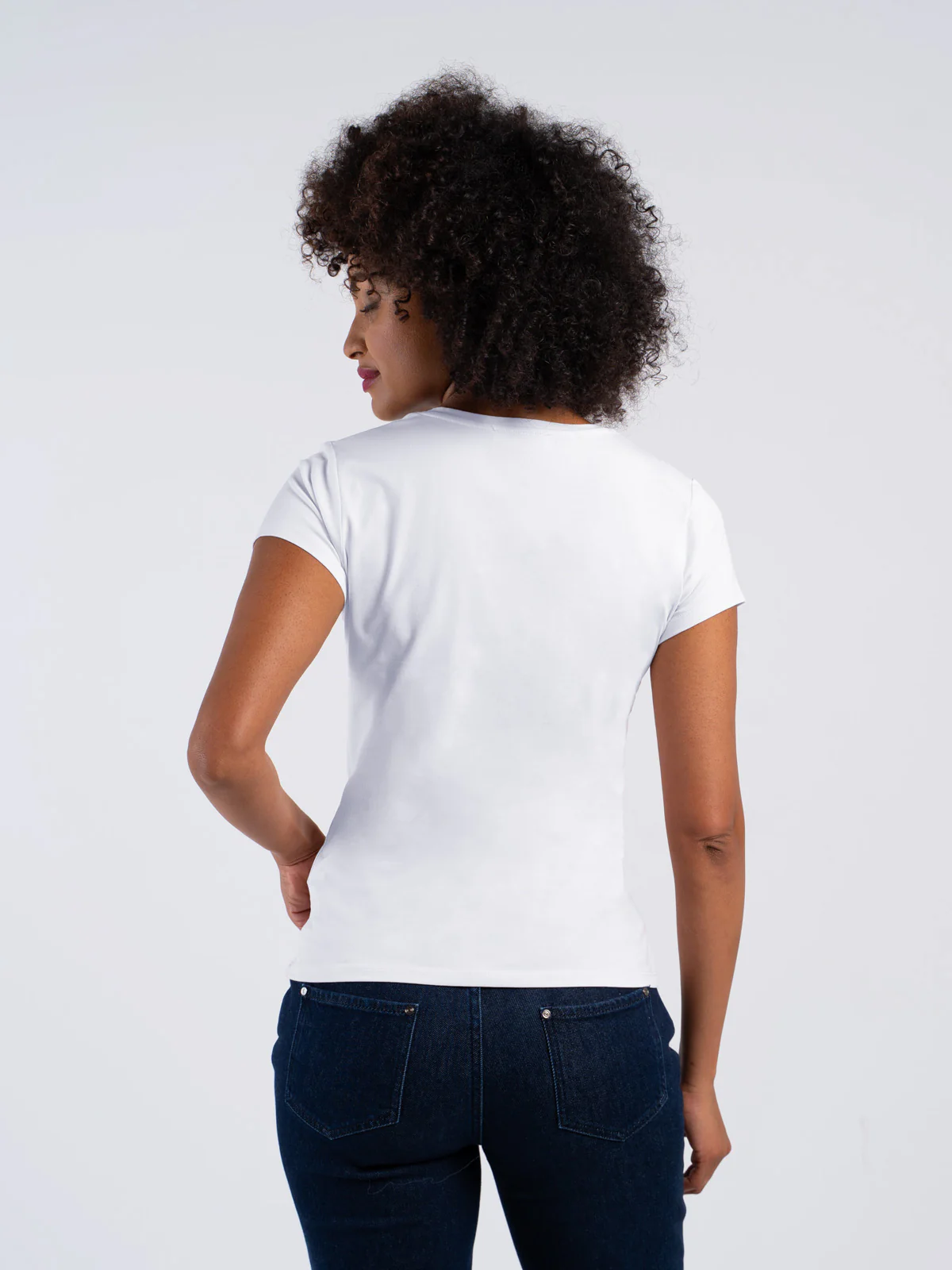 Everyday Cotton V Neck - Image 59