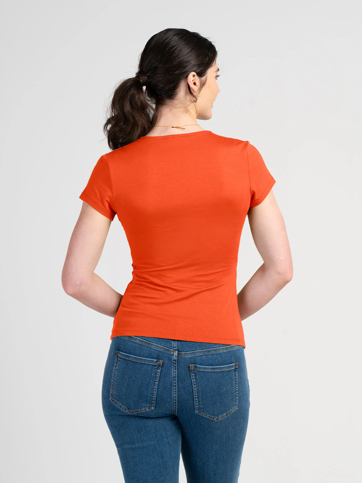 Faux Wrap Cap Sleeve - Image 18