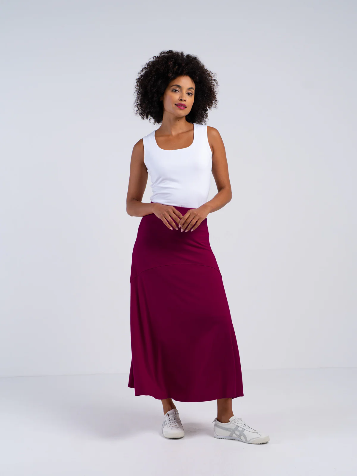 Jersey Maxi Skirt - Image 17
