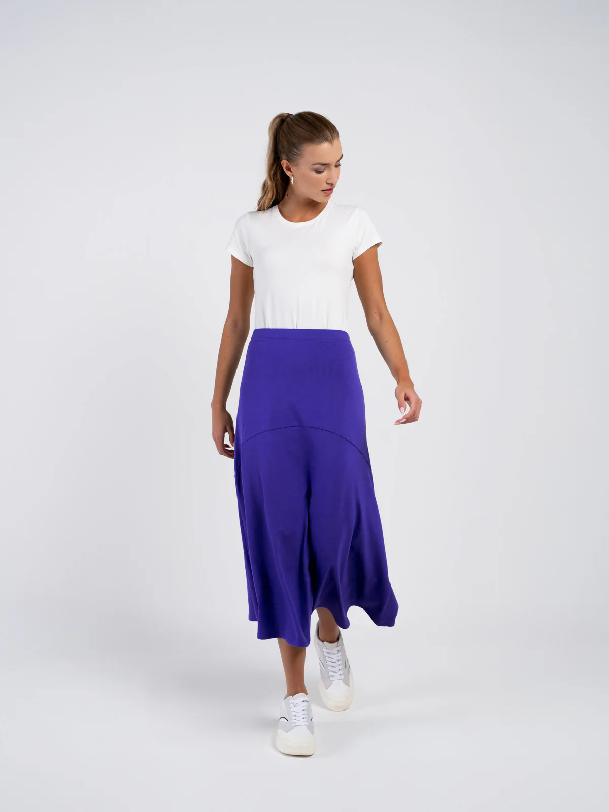 Jersey Maxi Skirt - Image 29