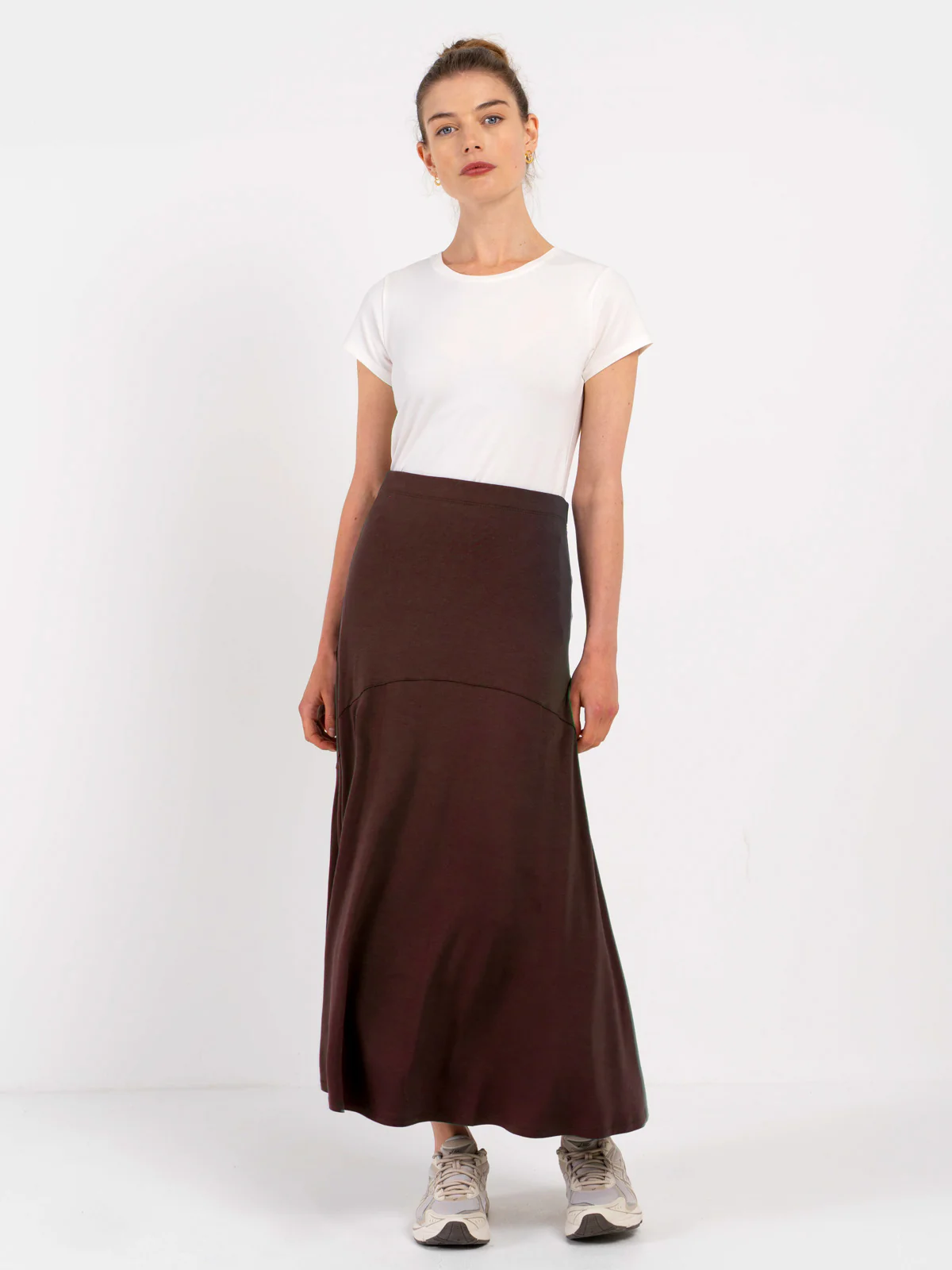 Jersey Maxi Skirt - Image 40