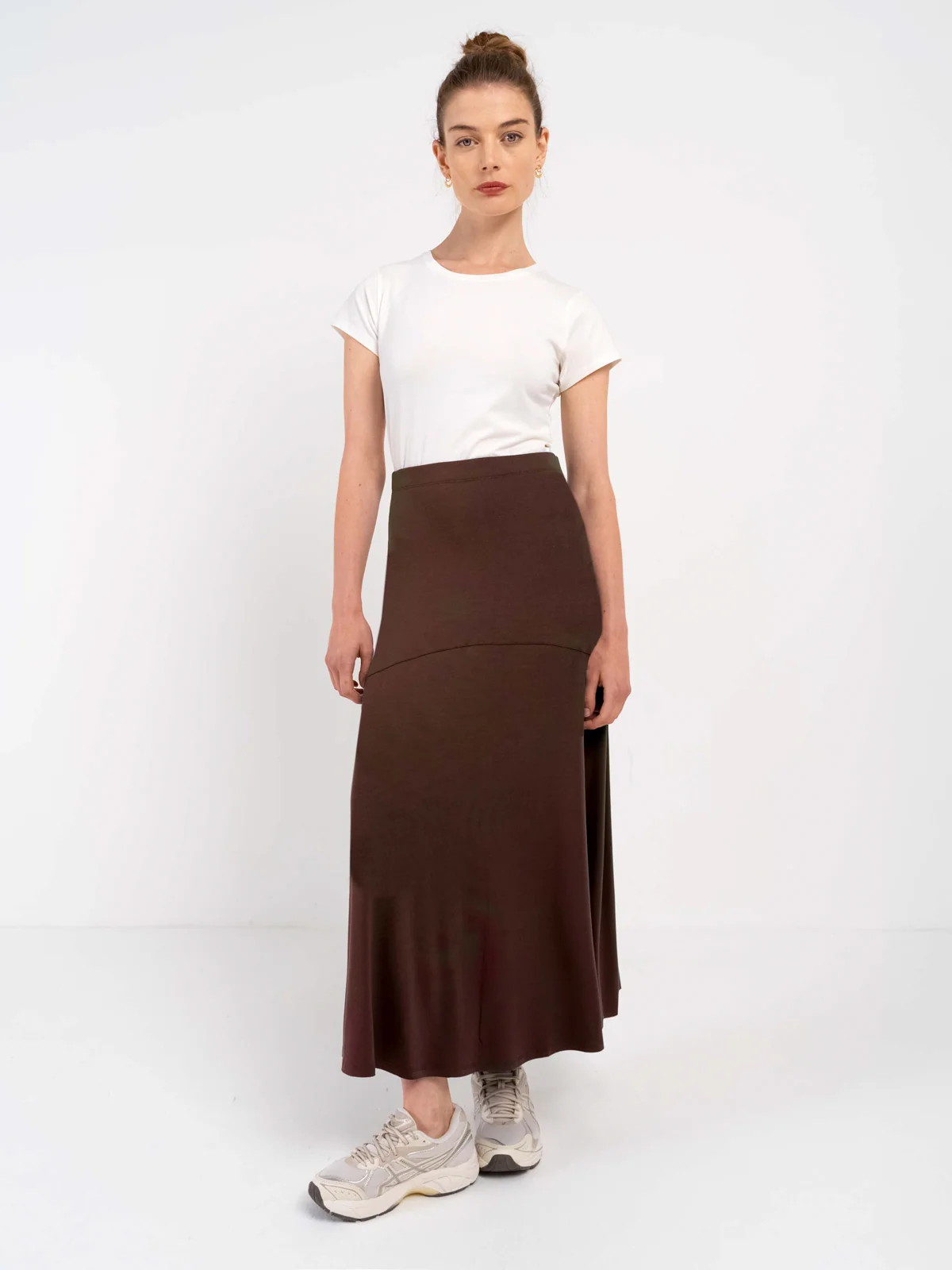 Jersey Maxi Skirt - Image 41