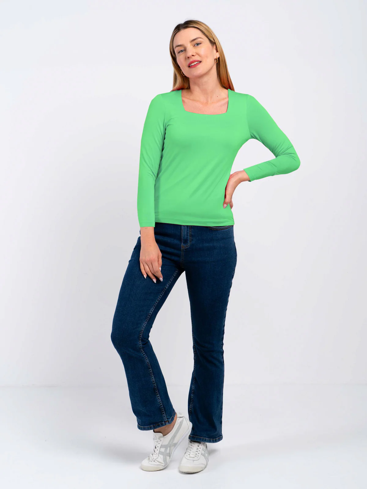 Jodi Square Neck Long Sleeve - Image 3