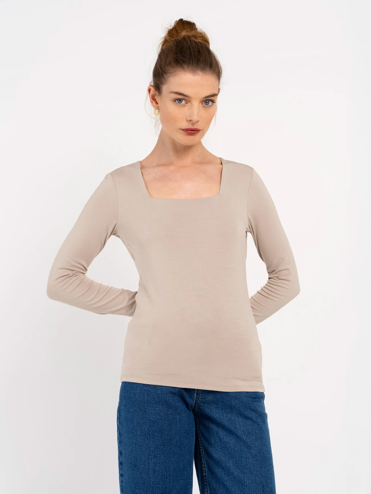 Jodi Square Neck Long Sleeve - Image 34