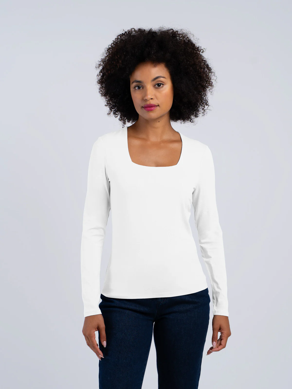 Jodi Square Neck Long Sleeve - Image 43