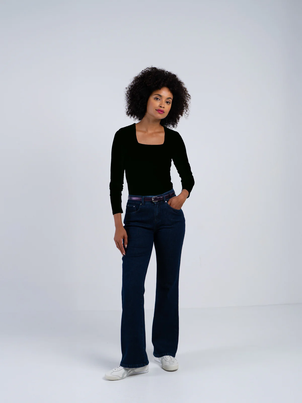 Jodi Square Neck Long Sleeve - Image 5
