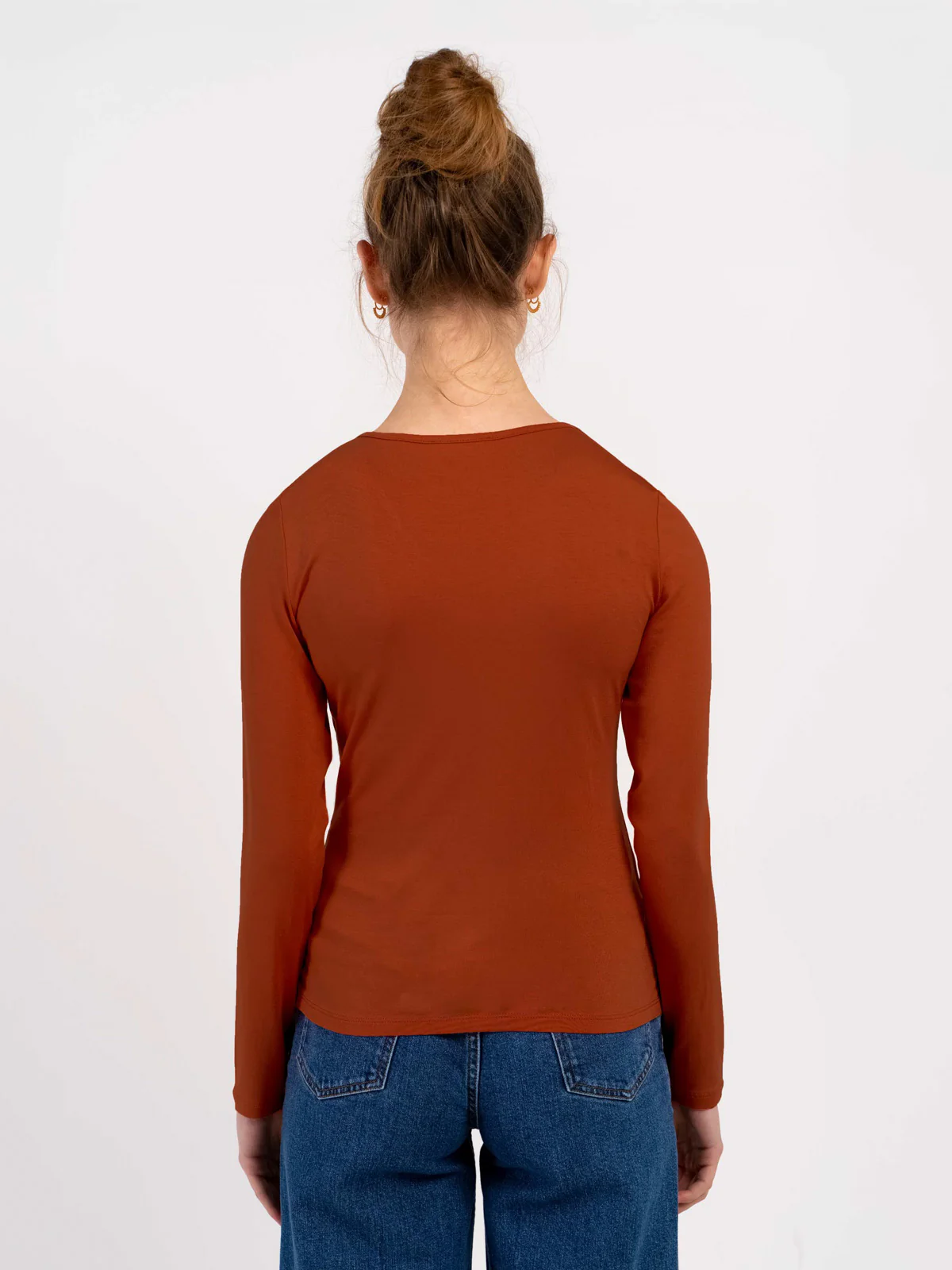 Long Sleeve Faux Wrap - Image 17