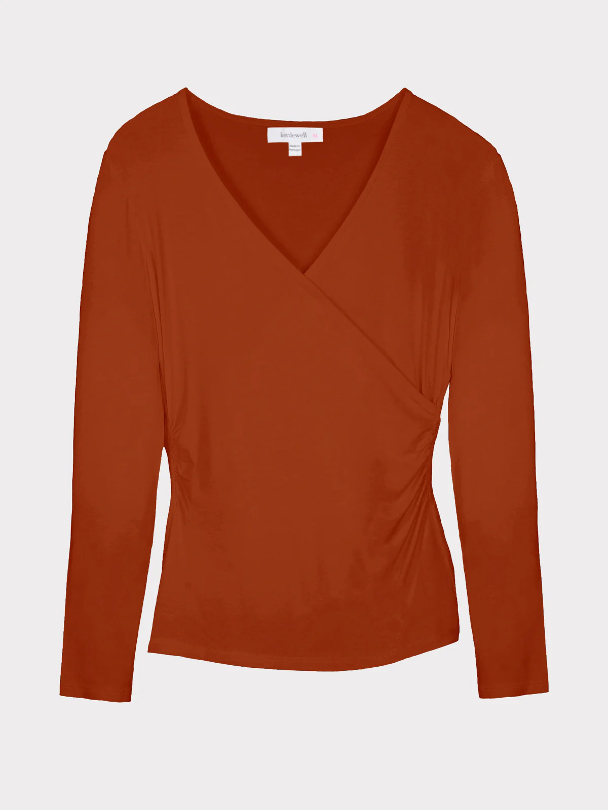 Long Sleeve Faux Wrap - Image 20