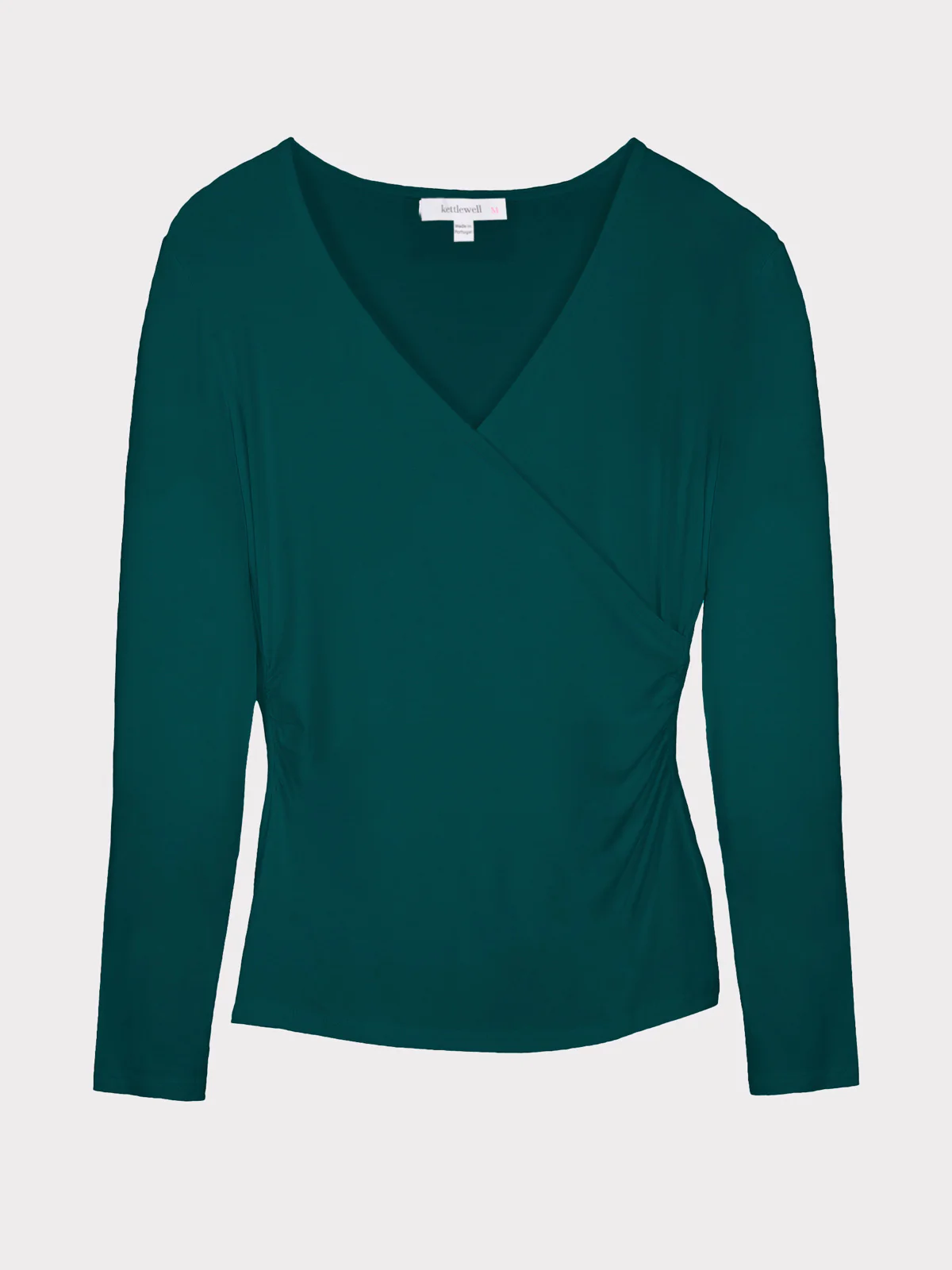 Long Sleeve Faux Wrap - Image 30