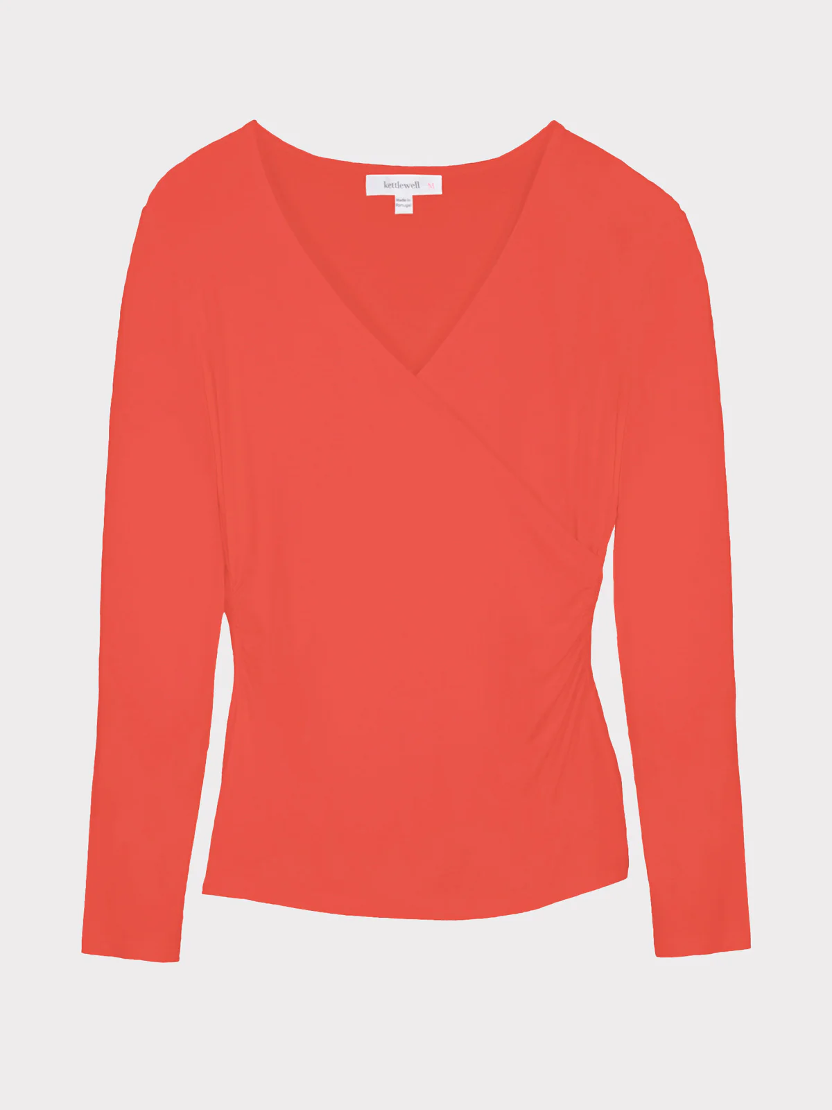 Long Sleeve Faux Wrap - Image 37