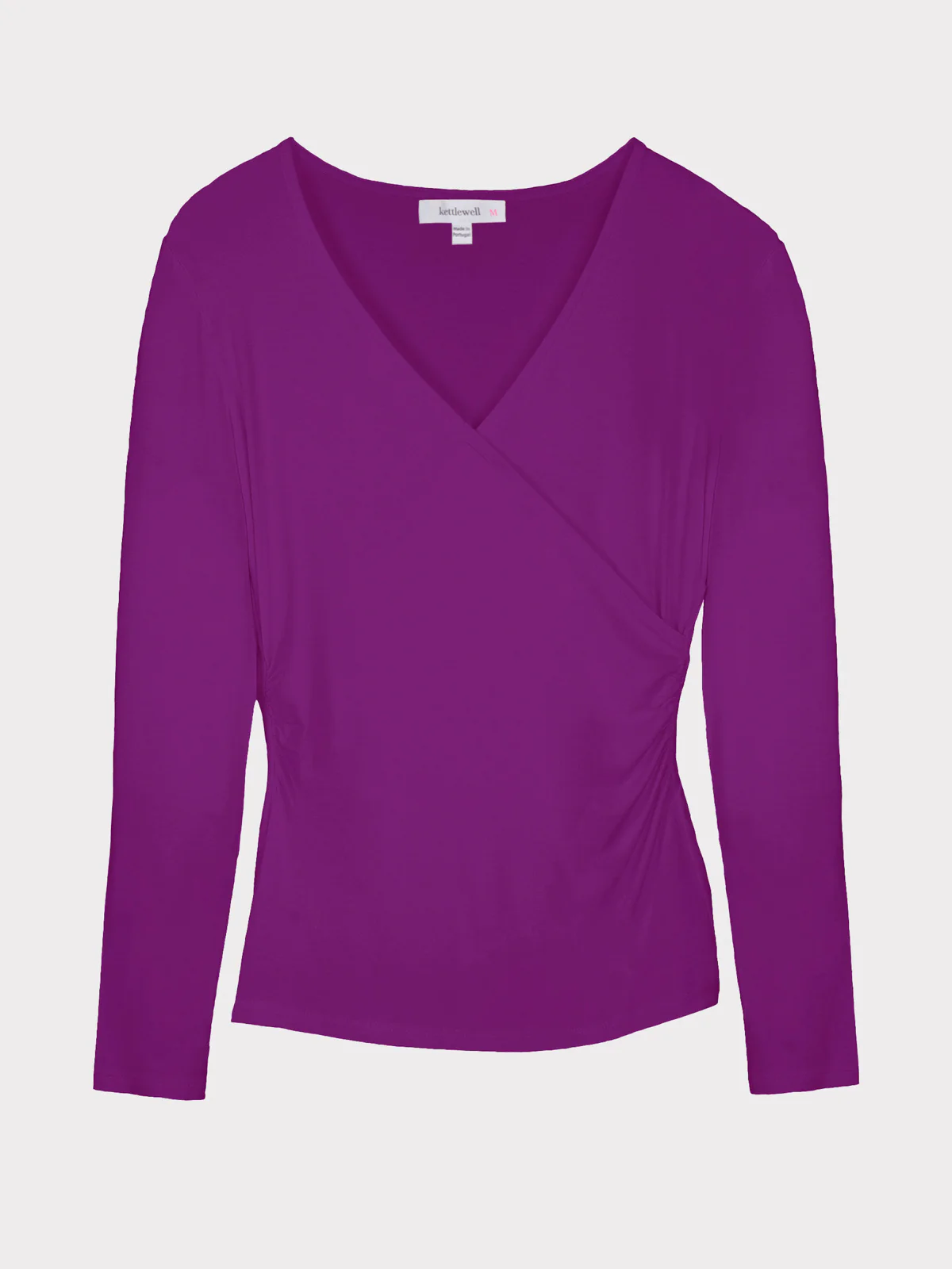 Long Sleeve Faux Wrap - Image 4