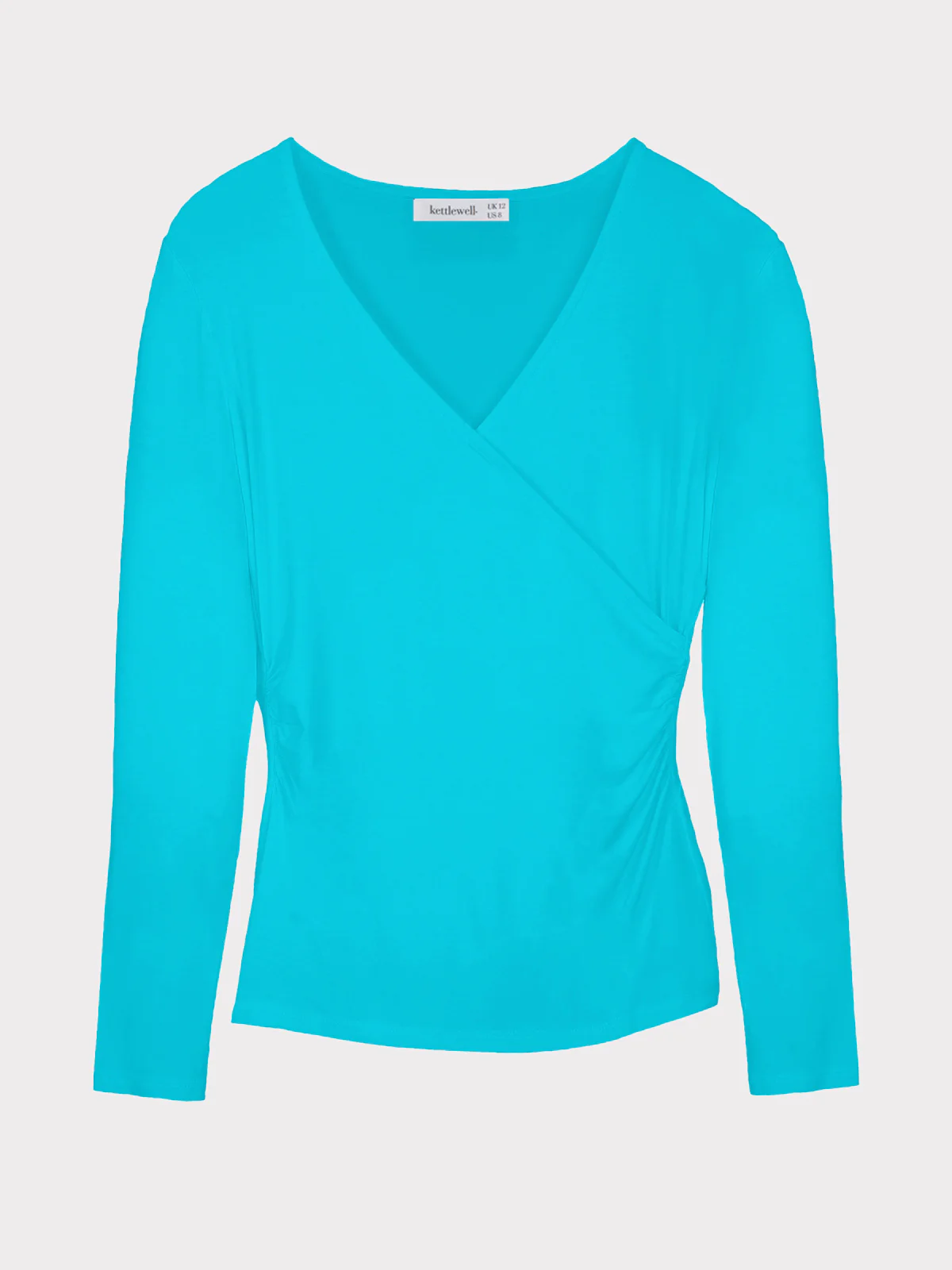 Long Sleeve Faux Wrap - Image 41