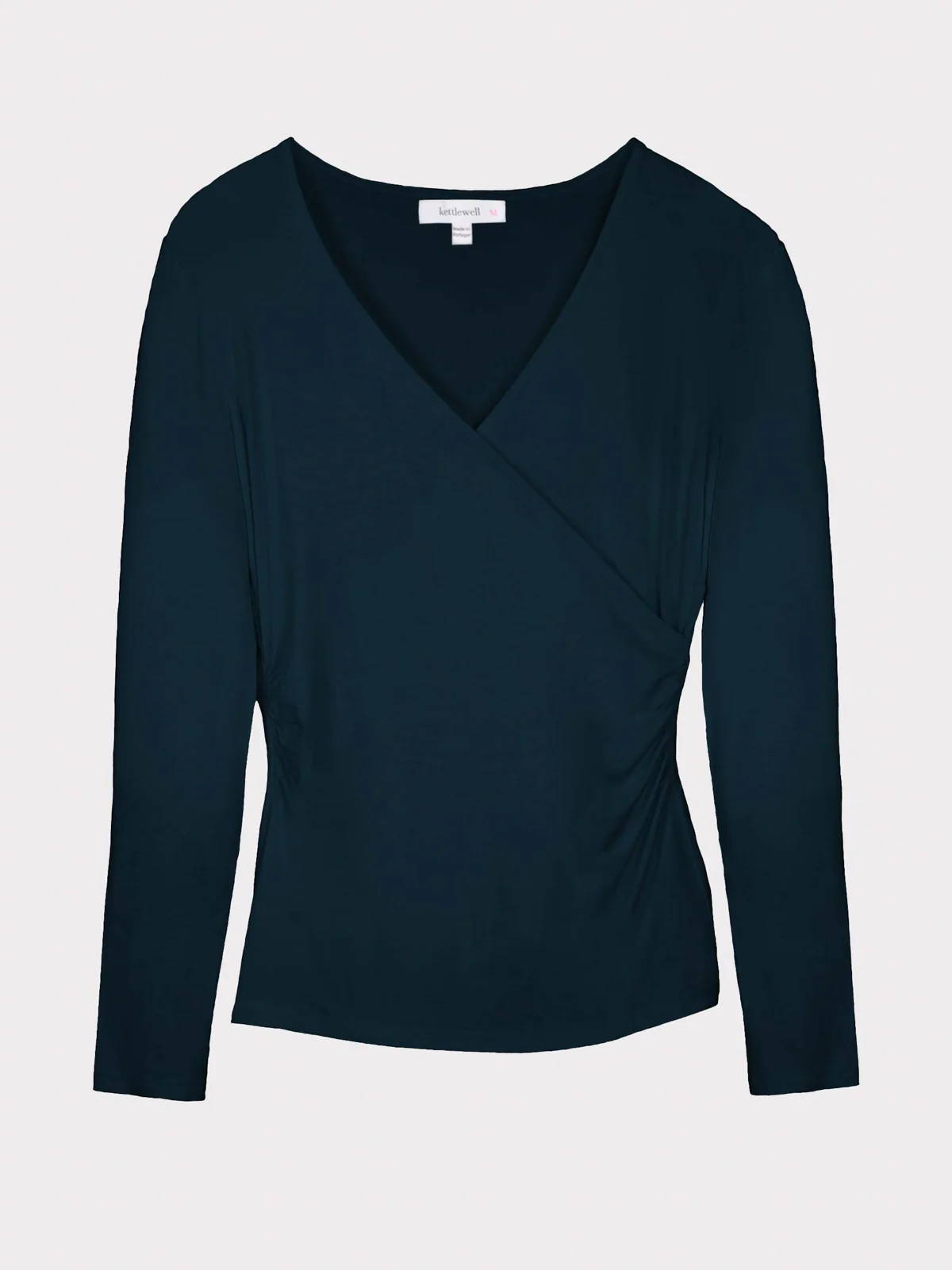 Long Sleeve Faux Wrap - Image 45